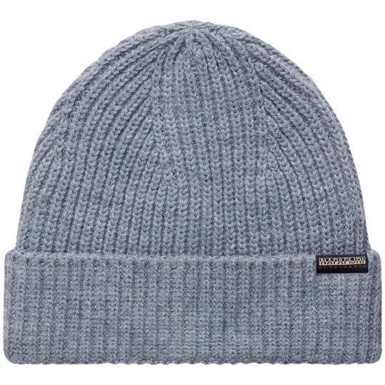 2026 Napapijri Foli 3 Beanie NP0A4GK8160 - Grey Melange